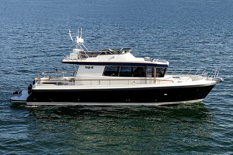 Targa 46 항해 모습